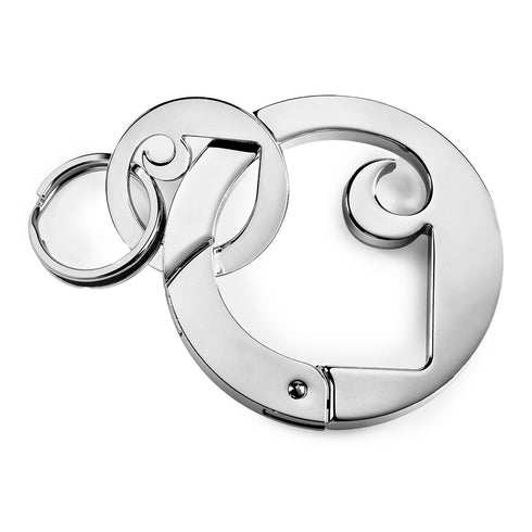 Carhartt WIP Charms Carabiner Keychain Silver I034579 Degli Uberti